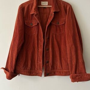 Universal Thread Rust Corduroy Jacket